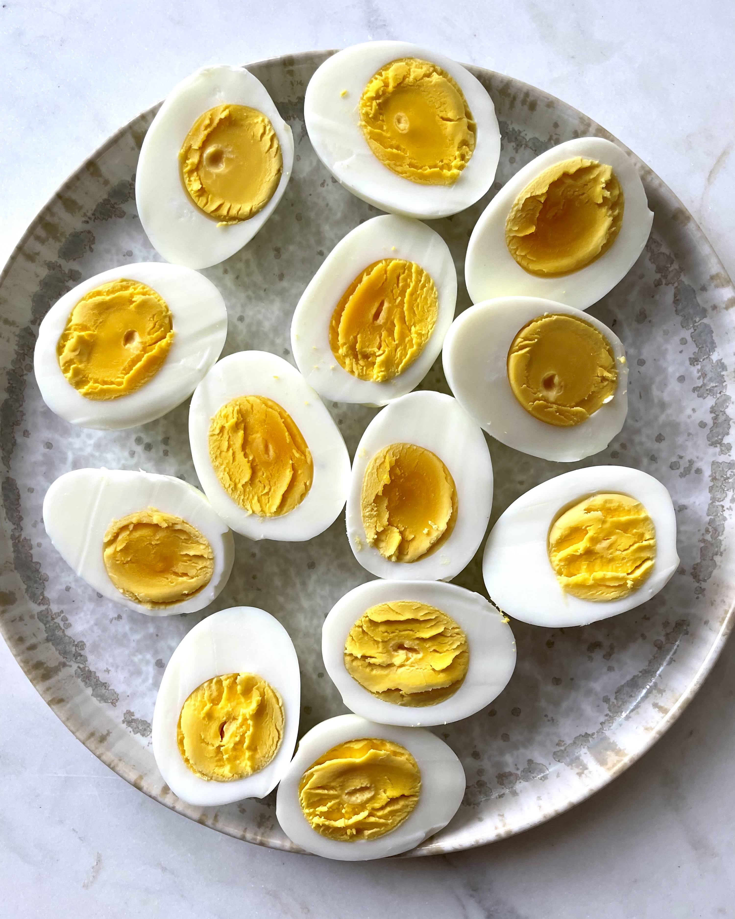 Hard boiled egg loaf in online oven